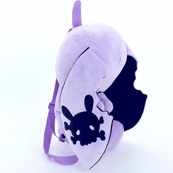 Goth Bunny Purple Black Cosplay Floppy Eared Backpack Handbag main image 4